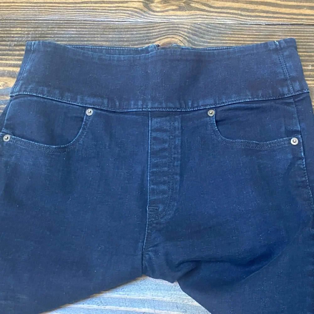 SPANX Dark Blue Women's Signature Waist Slim Boot Jeans - Size 29